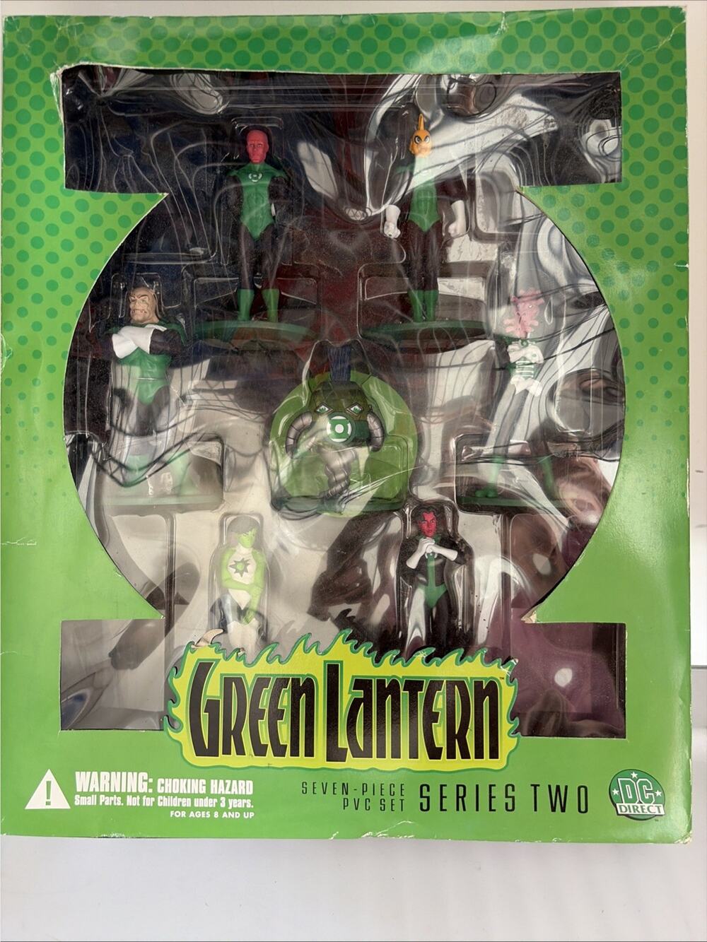 2001 DC Direct GREEN LANTERN 7 Piece Set